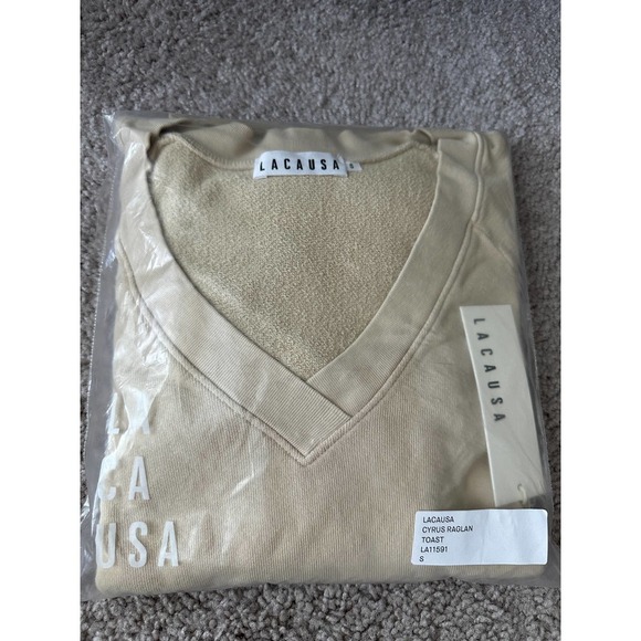 LACAUSA CLOTHING TOPS Cyrus Raglan - Picture 5 of 8